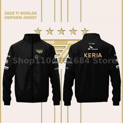 2025 T1 WORLDS FAKER Championship Lol Esports Jacket Faker Fan Support