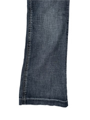 Mud Dark Wash Blue Black Flare Jeans with Pocket Detailing Y2K Denim Cotton 15