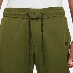 Nike Sportswear Tech Woven Mens Pants Size XL Olive Green Black DR9101 326