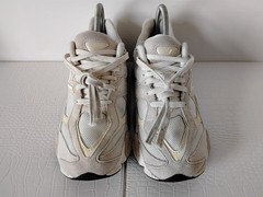 New Balance 9060 Unisex Mens Size 5.5 Womens 7 Cream Leather/Mesh Running Shoes