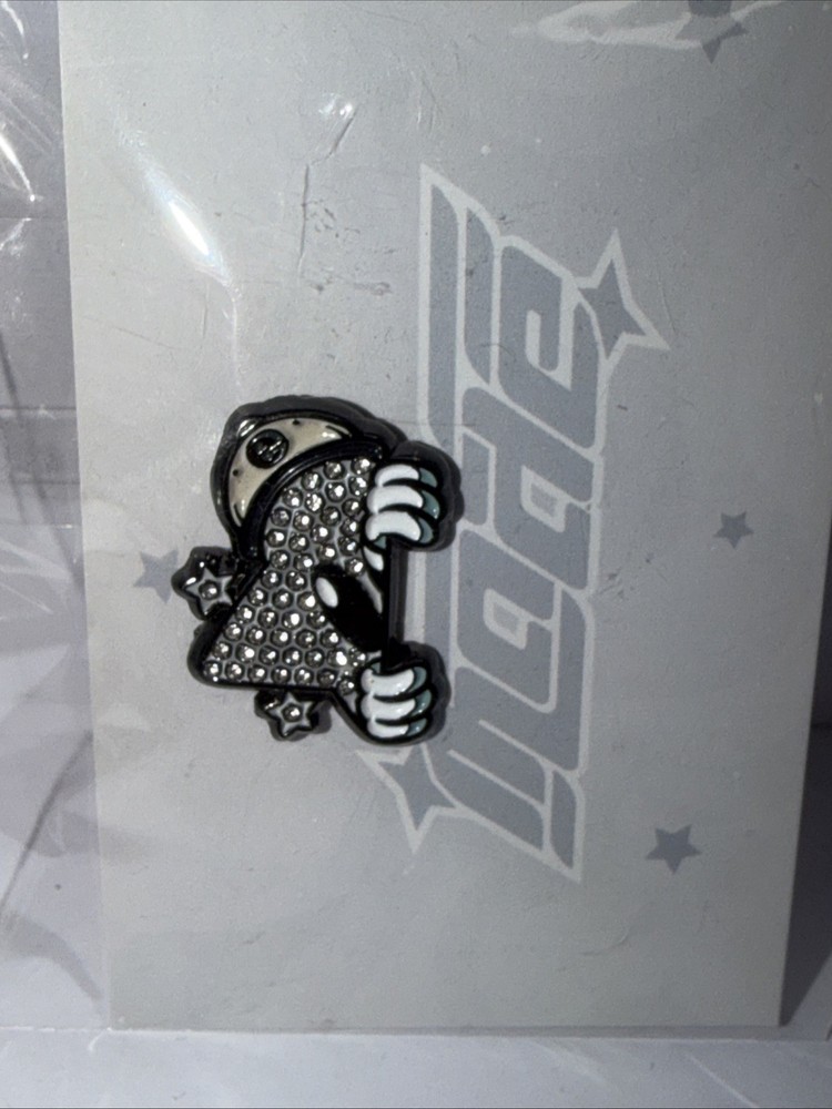 Made By Erick Diamond Star Boy Pin Not Hat Club New Iced Out Side Peeker Pin New