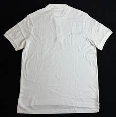CHAPS Natural Stretch Polo Shirt in WHITE in Size EXTRA LARGE *NWT*