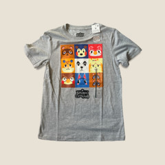 Nintendo Animal Crossing Short Sleeve Tee T-Shirt Kids Boys Girls New Medium