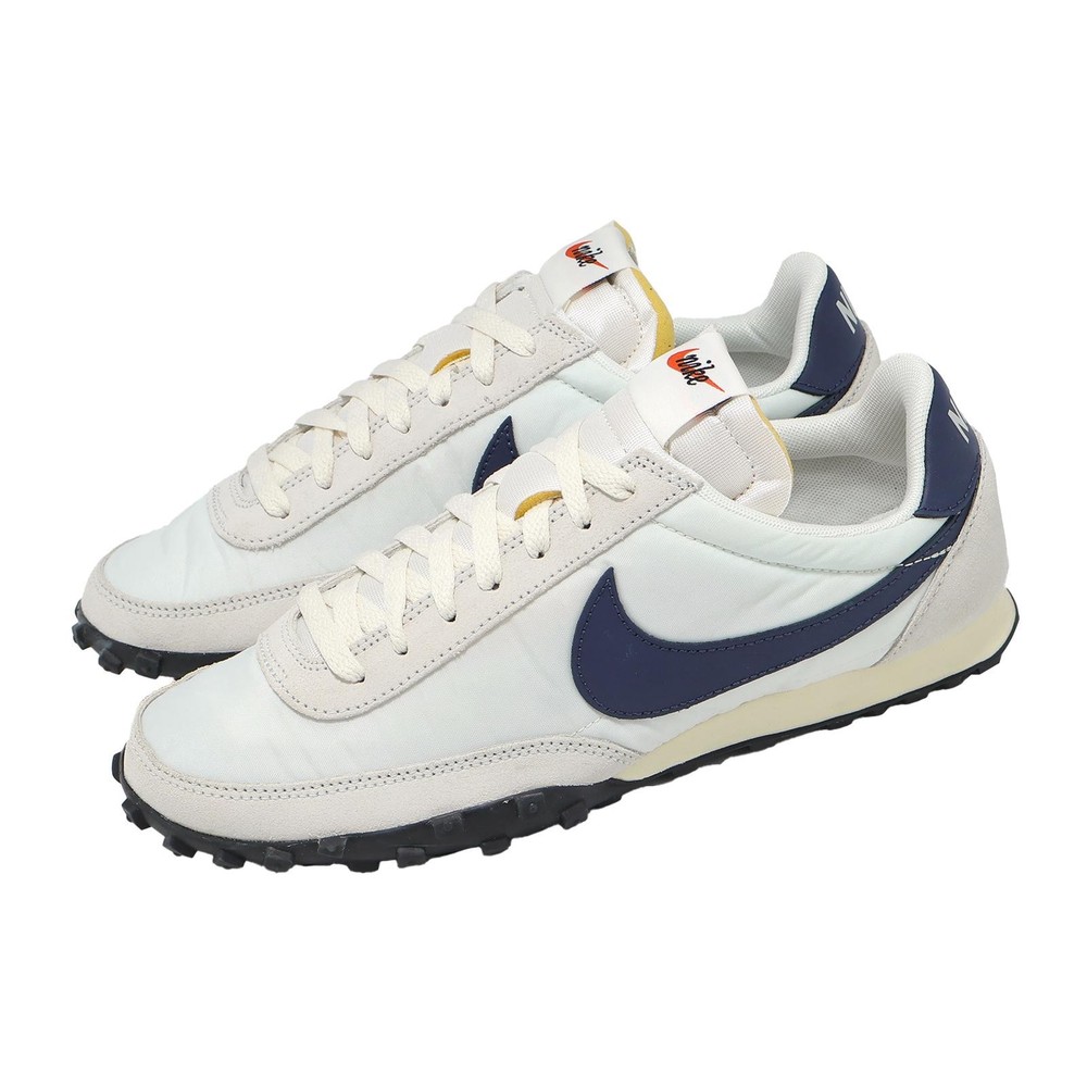 Nike Waffle Racer Summit White Midnight Navy Men Casual Shoes IM8658-100