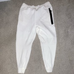 College Football Playoff Chrome Logo On-Field White Jogger Pants Tech Pocket XL