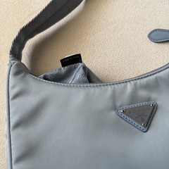 Prada Tessuto Re-Edition 2000 Blue Shoulder Bag