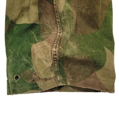 Army Trouser Original Belgian Vintage Rare WWII Combat Pants Brushstroke Camo