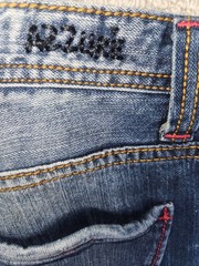 VTG Y2K Azzure Mens 44×31 Blue Baggy Denim Jeans Hip Hop Skater JNCO Style 90s