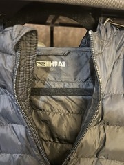 32 Degrees Black Navy Puffer Jacket Size Small