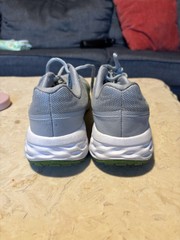 Nike Revolution 6 Light Smoke Grey/ Green Strike Sz 5.5