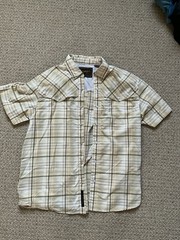 Howler brothers Pearl Snap Fishing Shirt Size S With Back Pocket