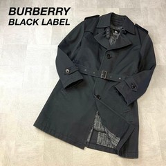 BURBERRY BLACK LABEL Nova Check Trench Coat