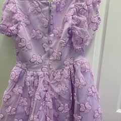 Kensie Special Occasion Girls Lavender Butterfly Floral Dress Sz 5,6,14 NWT