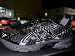 Men’s Size 10.5 ASICS Gel-1130 Black Pure Silver 1201A906-001 Brand New