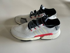 Size 11 – Men’s Adidas P.O.D. S3.1 White, Red, and Blue