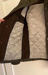 Zara Wax Jacket Size M Olive Green Khaki Vintage Wax Jacket Field Jacket Heritage
