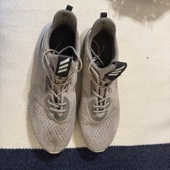 Adidas AlphaBounce Engineered Mesh Running Shoes BB9041 Beige Men’s Size 12
