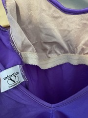 Vintage Valentino Women’s Purple Solid 1-Piece Swimsuit Spaghetti Straps Size 4