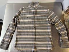 Howe Creative Workforce No 65 Gray Striped Flannel Shirt Men’s M – Used