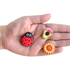 Chionwen 30,50,100Pcs Random Shoe Charms for Clog Decoration, Cute Cartoon Ch…