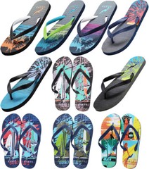 Norty Men’s Casual Beach Pool Everyday Flip Flop Thong Sandal Shoe