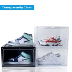 Shoe Shrink Wrap Bags, 100Pcs 11x 18 11×18 inches (100 pcs), Transparent