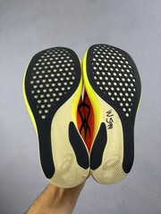 ASICS Metaspeed Edge Running Shoes Womens Size 7.5 Yellow Orange Sneakers