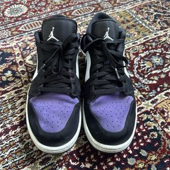 Air Jordan 1 Low Court Purple Men’s Size 13 553558-125