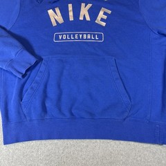 NIKE Volleyball Hoodie Blue Large Logo Sz XL High School College Apparel