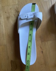 Dr. Scholls / JCrew Original All-white Sandals 10M Limited Edition/Brides