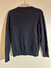 NAADAM Women’s Dark Gray 100% Cashmere Crewneck Cozy Sweater sz Medium