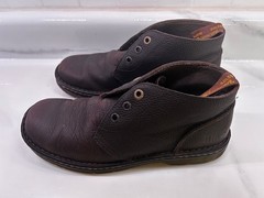 Dr Martens Industrial Sussex mens US 10 brown leather- vintage- used