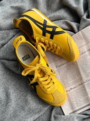 Men’s Size 1183A746-750 | Onitsuka Tiger Mexico 66 Slip-On ‘Yellow Black
