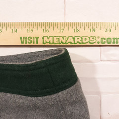 Purnell Wool Blend Zip-Up A-Line Mini Skirt Womens Size 8 Waist 34 Gray
