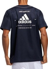 adidas Men’s Sport Jersey DS9230 Legend Ink/White Size S