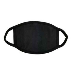 Black Unisex Face Mask Reusable Washable Cover Masks Fashion Cloth Men Women USA