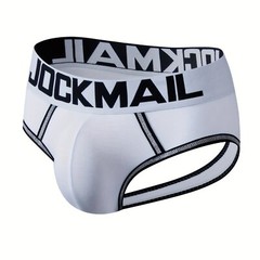 Men’s Jockstrap Low Waist Briefs with Open Back Modal Sexy Underwear