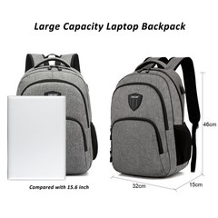 Travel Laptop Backpack for Men Women, Business Anti-Theft Laptop Bag, 15.7 In…