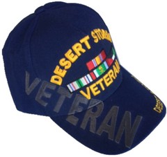 Desert Storm Veteran, Veteran Shadow, Mens hat, navy