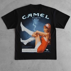 CAMEL Girl Retro Graphic T-Shirt S-5XL (2-Sided)