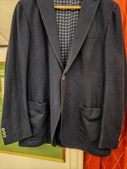 Tombolini 700€ Men’ Blazer Jacket Cotton Size EU 50 ( M ) Made in Italy