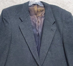 Burberry Nordstrom Blazer Jacket Men’s 44 Gray 100% Camel Hair Single Breasted
