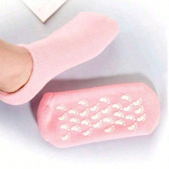2PCS Reusable Gel Moisturizing Foot Socks Soft Hydrating Socks Pedicure Socks