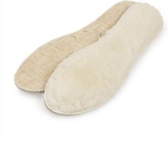 Ultra Soft 100% Sheepskin Insoles – Lightweight, Washable & Cozy Comfort 12×5