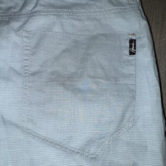 HOWE Mens Shorts Size 32 Hands Down Striped Seaworthy Light Reversible NEW $85