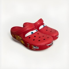 Lightning McQueen Crocs Clogs Size 8M 10W Light-Up Feature