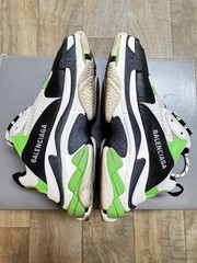 Balenciaga Triple S Sneakers Authentic Women’s Size 36 Unisex Black/white/green