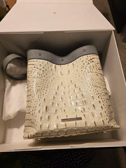 Authentic gently used Brahmin and matching wallet