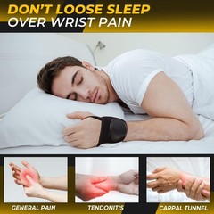 NeoTech Care Wrist Band – Elastic & Breathable Fabric – Adjustable Compressio…