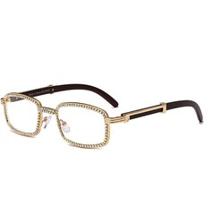 Diamond Hip Hop Sunglasses Outdoor Party Music Wear Elegant Sophisticated Men